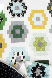 Quilty Beads quilt pattern by Emily of quiltylove.com