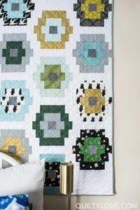 Quilty Beads quilt pattern by Emily of quiltylove.com