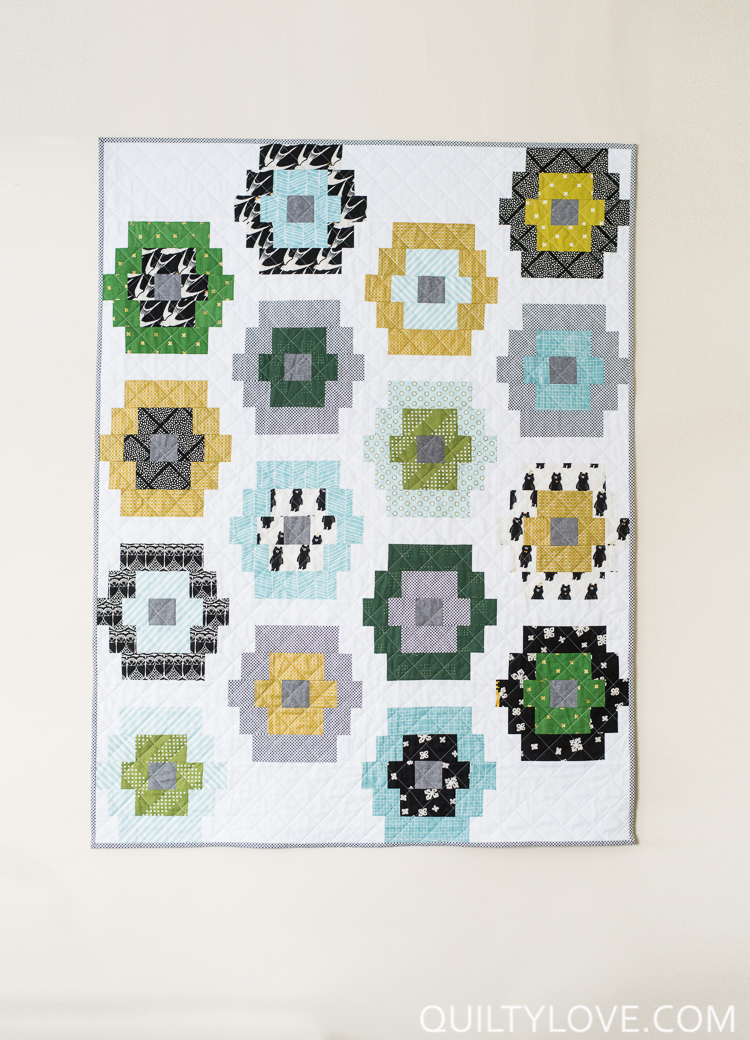 Quilty Beads quilt pattern by Emily of quiltylove.com
