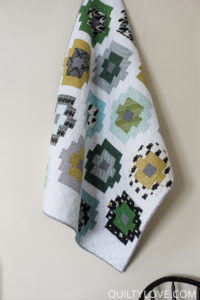 Quilty Beads quilt pattern by Emily of quiltylove.com