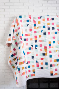 Friendly Stars quilt pattern by Emily of quiltylove.com |