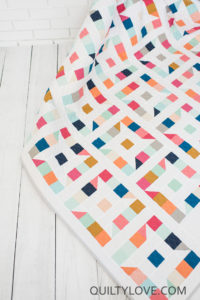 Friendly Stars quilt pattern by Emily of quiltylove.com |