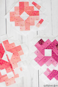 Ombre Gems Quilt along week two
