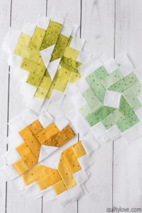 Ombre Gems Quilt along week four