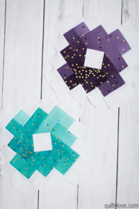 Ombre Gems Quilt along week six