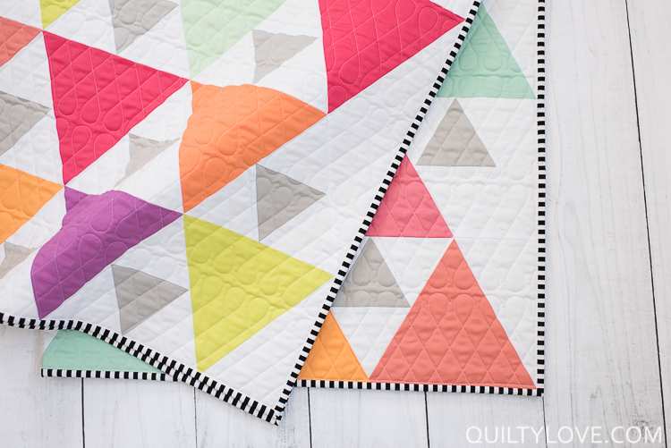 Triangles and Hexie Quilts