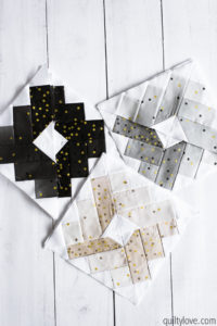 Ombre Gems quilt along week nine
