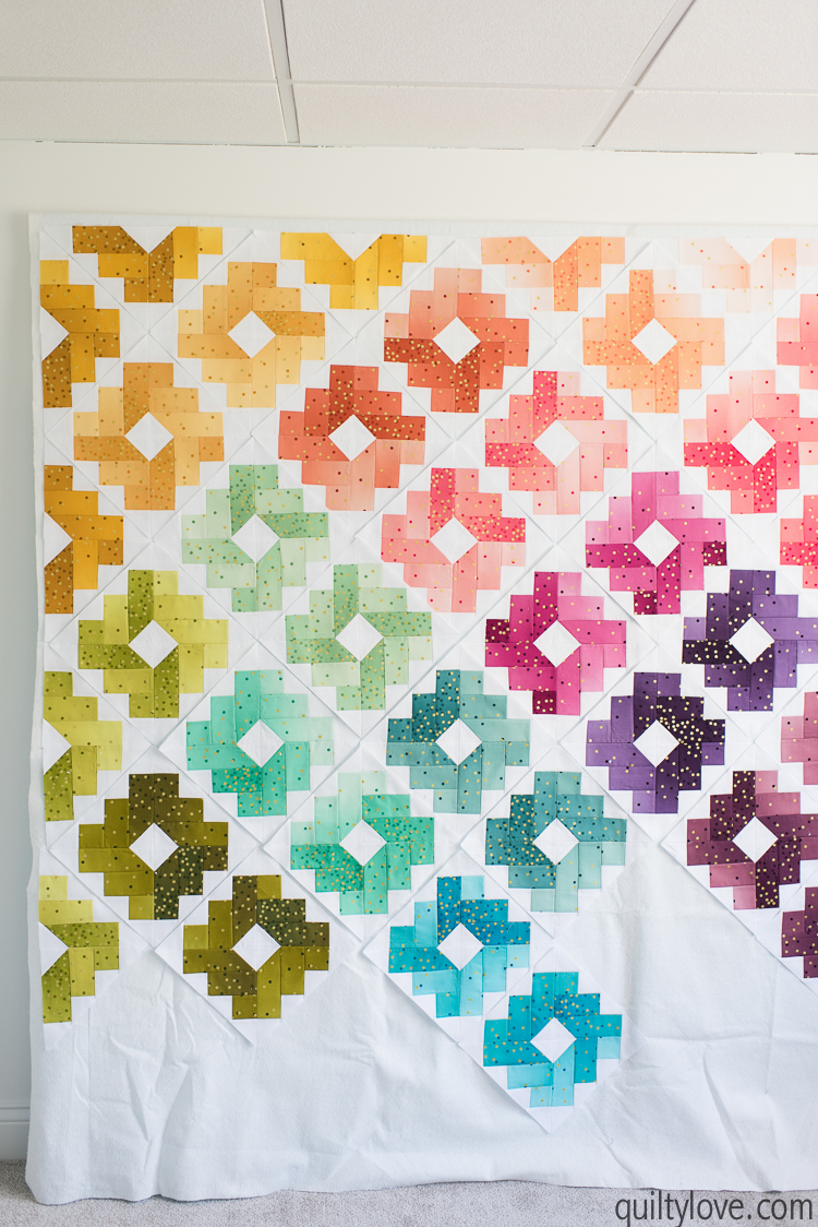 Ombre Gems quilt along week 10