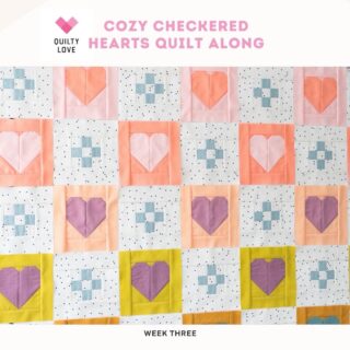 It’s the third week of the #cozycheckeredheartsqal. This week and next we are finishing up the heart blocks.
⠀⠀⠀⠀⠀⠀⠀⠀⠀
I’m almost done with my solids version and hope to work on my scrap stash version this week.
⠀⠀⠀⠀⠀⠀⠀⠀⠀
The winner of the Etsy gift card this week is @crookedstitchquilts. Congrats! Post your progress to the hashtag this week for a chance to win next week.
⠀⠀⠀⠀⠀⠀⠀⠀⠀
Quilt pattern - Cozy Checkered Hearts - in the shop
Fabrics - Art Gallery pure Solids
⠀⠀⠀⠀⠀⠀⠀⠀⠀
#quiltylove #quiltylovepatterns #heartquilt