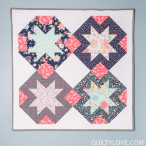 baby north star quilt pattern
