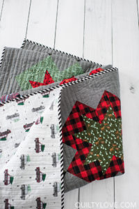 Christmas North Star quilt pattern