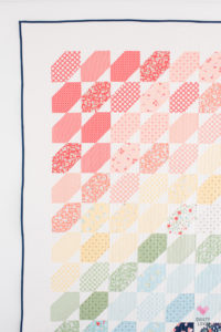 Jelly bean quilt by Emily of quiltylove.com