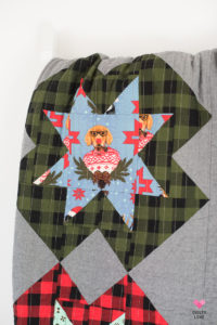 Christmas North Star quilt by Emily of Quiltylove.com