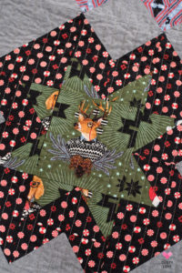 Christmas North Star quilt by Emily of Quiltylove.com