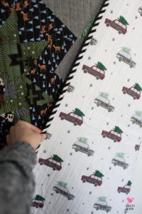 Christmas North Star quilt by Emily of Quiltylove.com