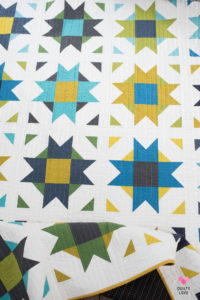 Compass Star quilt pattern by Emily of Quiltylove.com