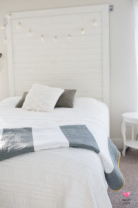 Striped linen quilt tutorial