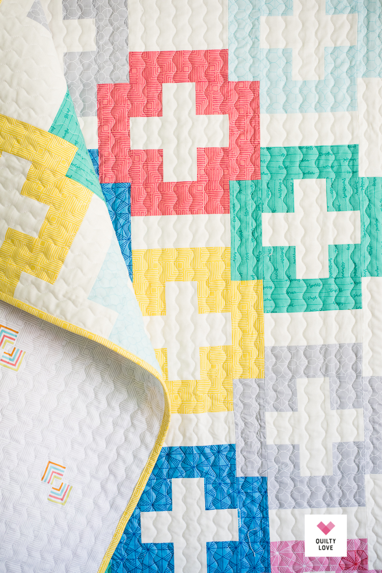 Baby Plus and Minus quilt