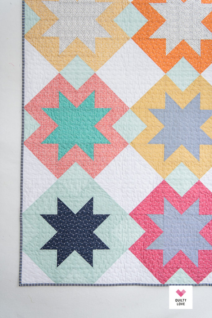 Dear Stella North Star quilt by Emily of Quiltylove.com