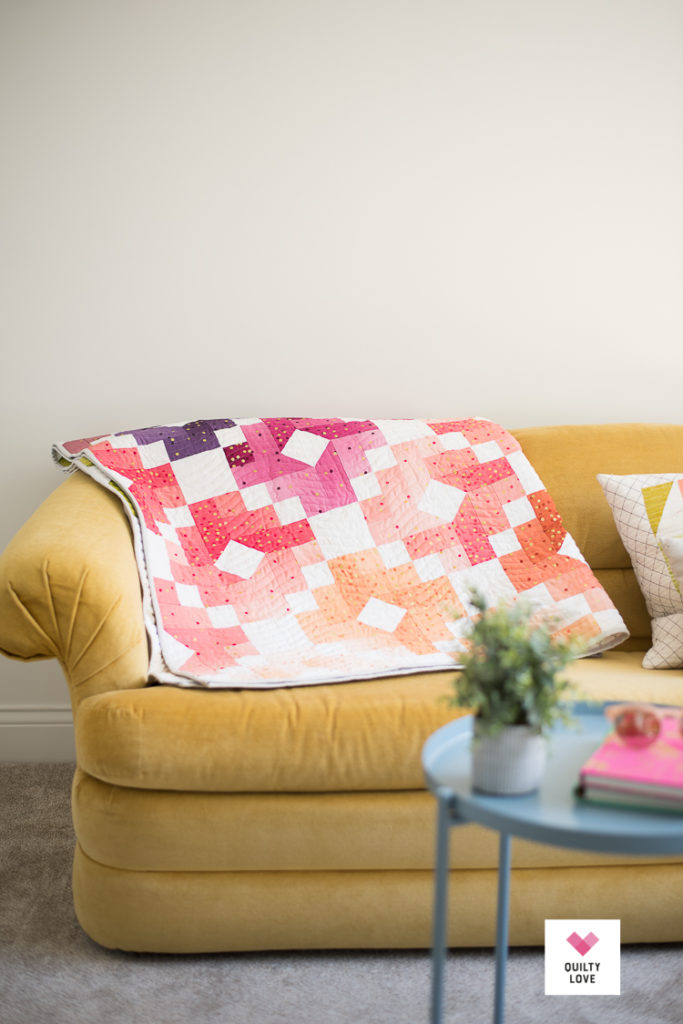 Ombre Gems quilt pattern