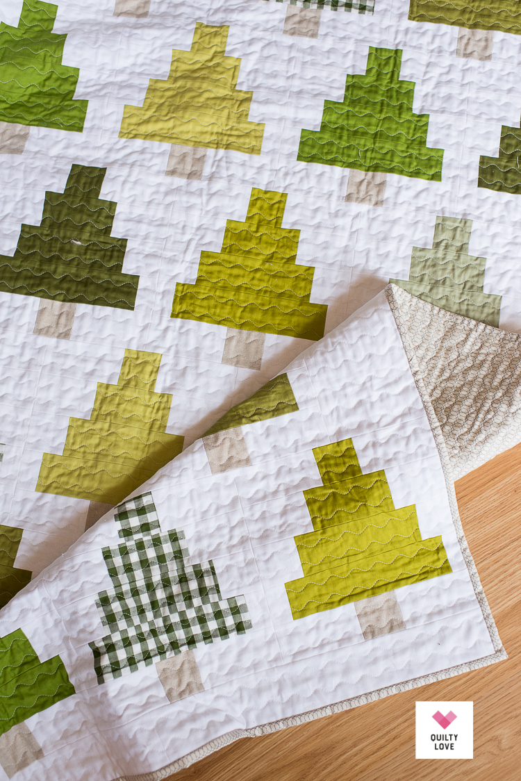 Quilty Trees A scrappy friendly tree quilt pattern Quilty Love