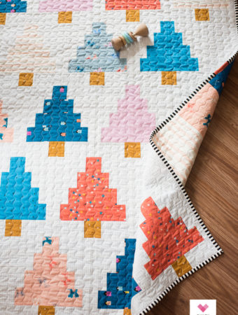 Quilty Trees baby quilt