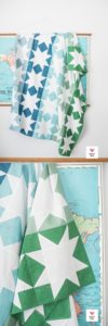 Star Fall quilt pattern by emily of quiltylove.com
