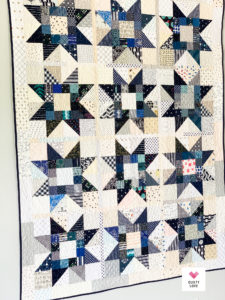 Quilty Stars quilt pattern by Emily of quiltylove.com