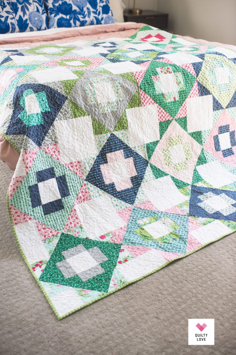 Meadowland quilt - The VandCo Color Me Happy one - Quilty Love