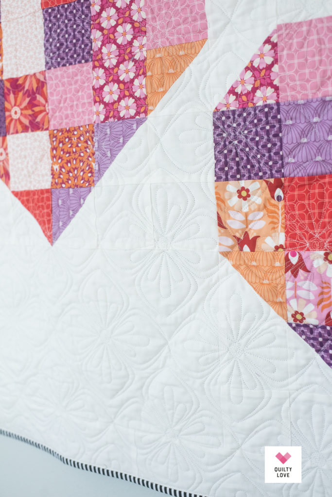 Figo Scrappy Hearts quilt