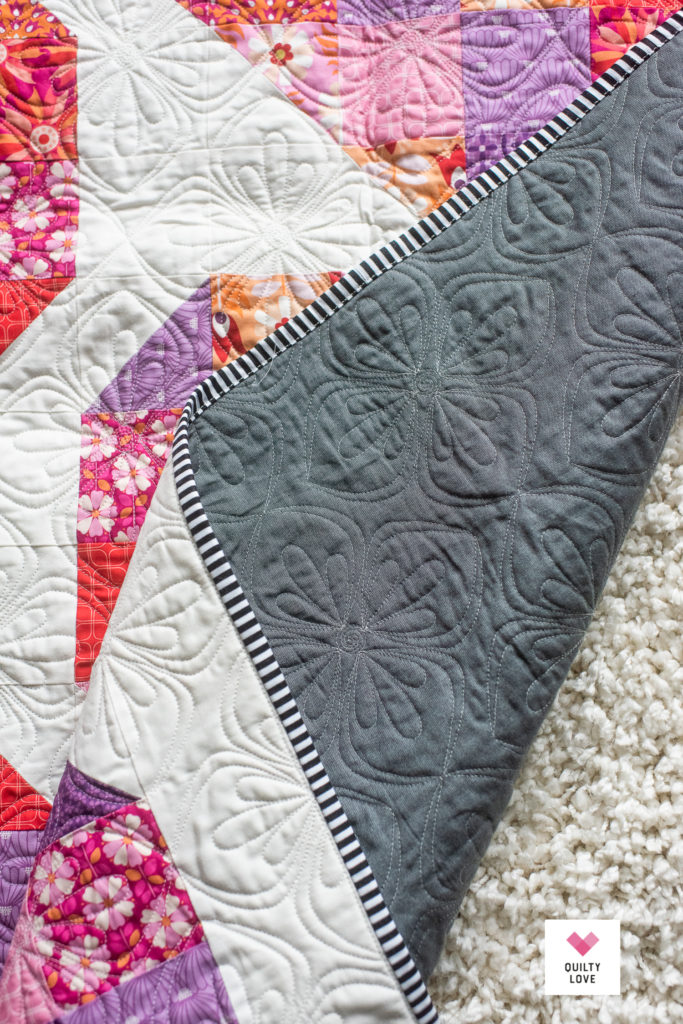 Figo Scrappy Hearts quilt