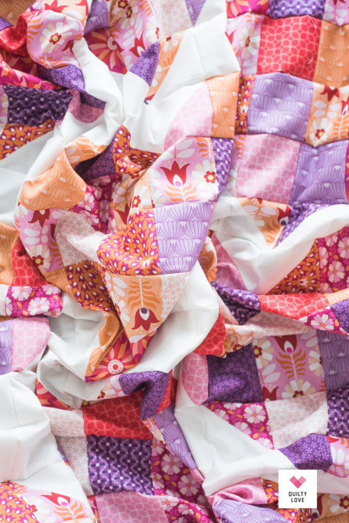 Figo Scrappy Hearts quilt