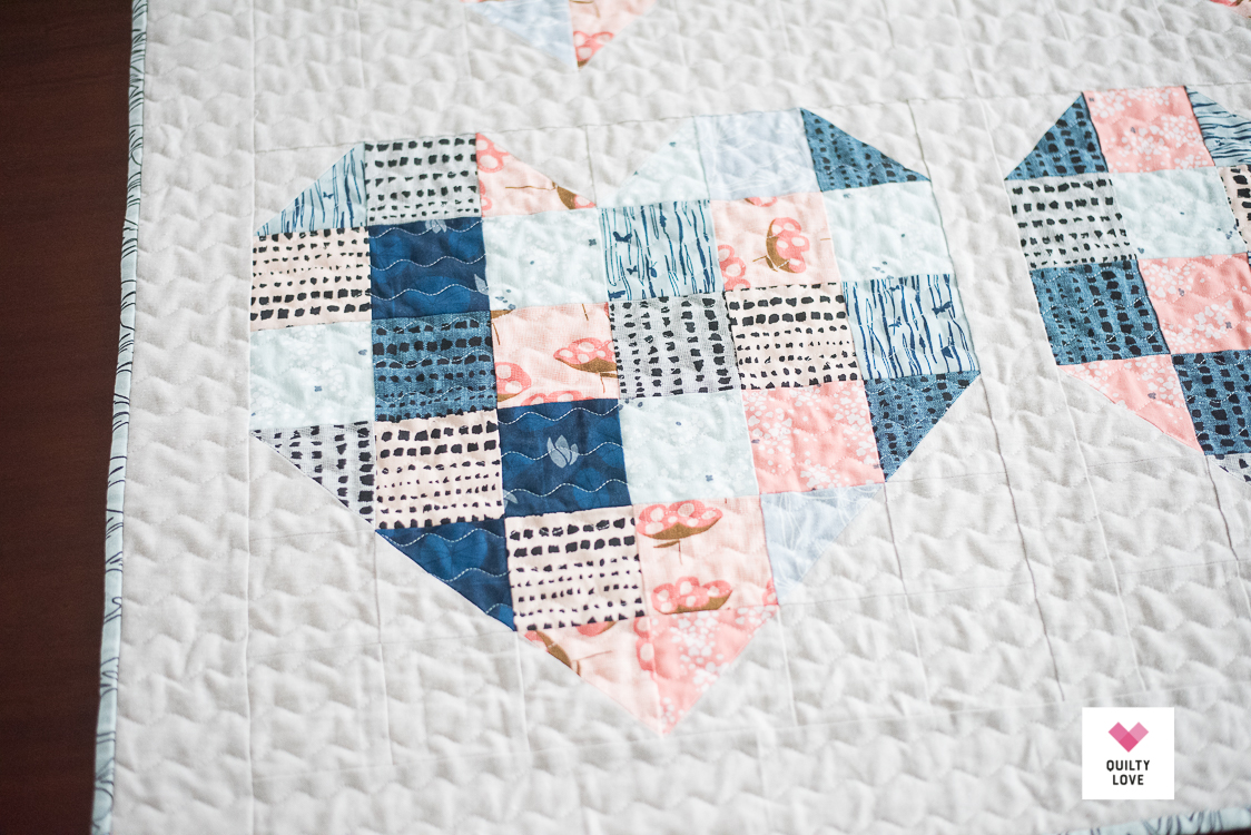 Baby Scrappy Hearts Quilt Quilty Love