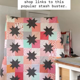 Star Pop II is always a fun one to sew up.  This time I went with a Halloween theme using this adorable curated bundle by @woodberry_way 👻🎃👻

Star Pop II is a popular stash buster and works great with fat quarters, fat eighths, layer cake squares or your scrap stash. 

👉👉👉Comment “links” for an auto DM with pattern shop links.

▪️Quilt pattern - Star Pop II - in the shop
▪️ Fabrics - bundle from Woodberry Way

#quiltylove #starpopquilt #starpopiiquilt #starquilt #stashbuster #halloweenquilt