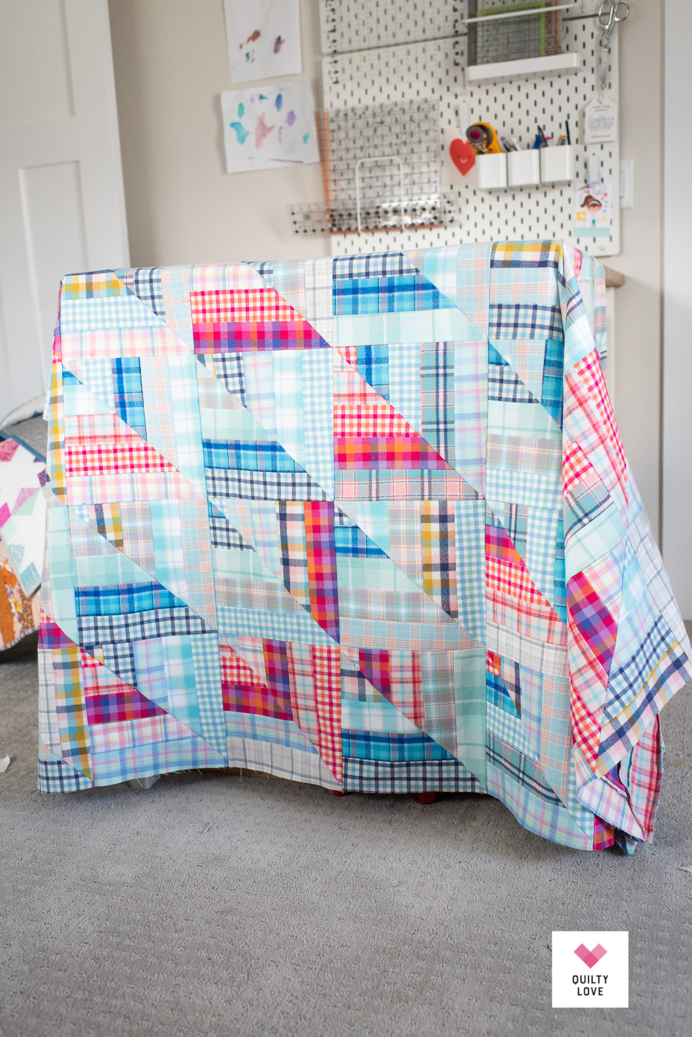 Cozy Season Lucky Log Cabins Quilt Quilty Love