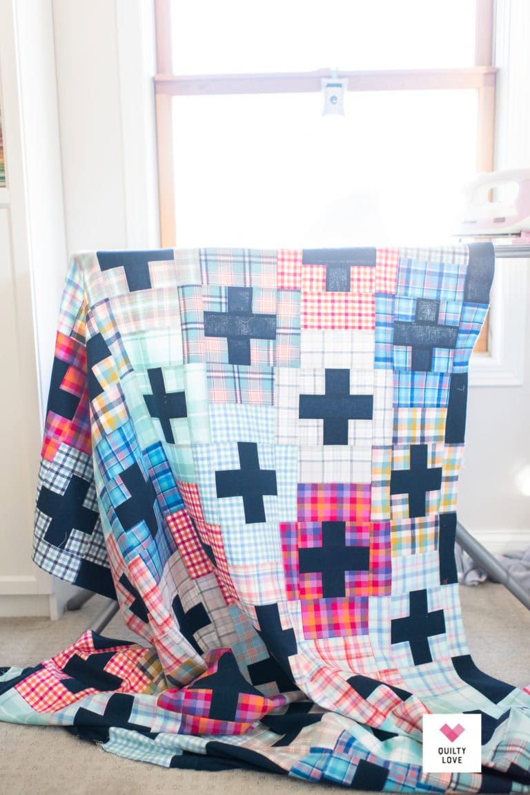 Cozy Season Plus and Minus Quilt - Quilty Love