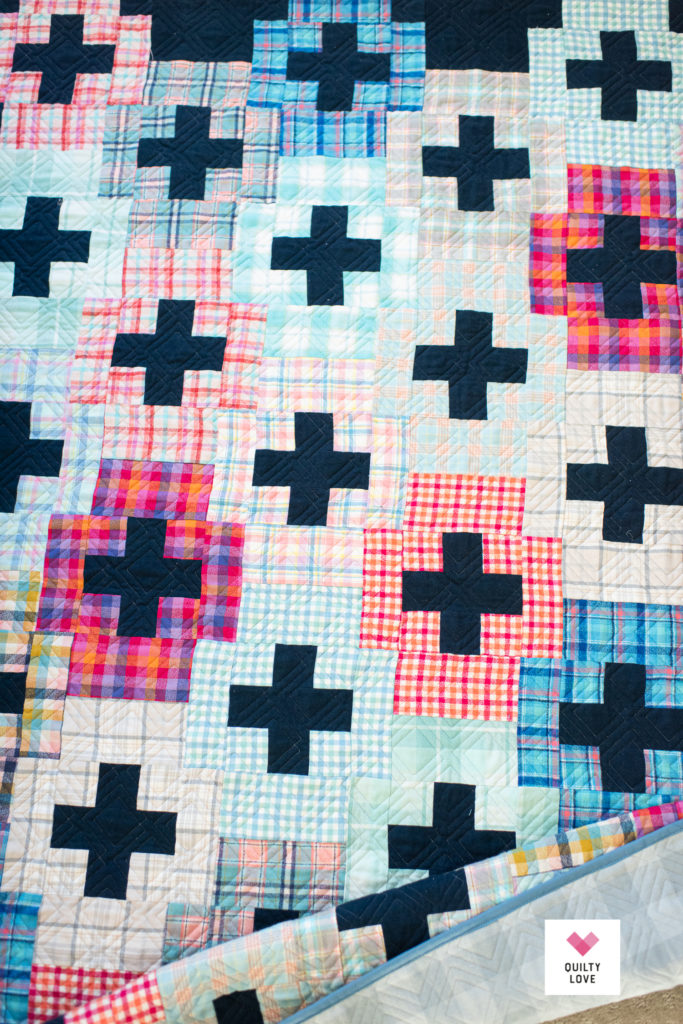 Cozy Season Plus and Minus Quilt - Quilty Love