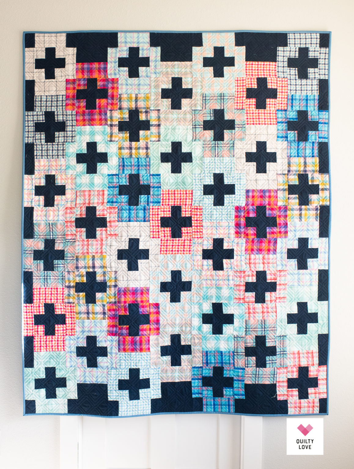 Cozy Season Plus and Minus Quilt - Quilty Love