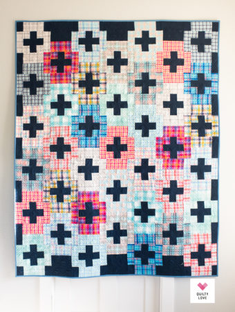 Cozy Season Plus and Minus Quilt - Quilty Love