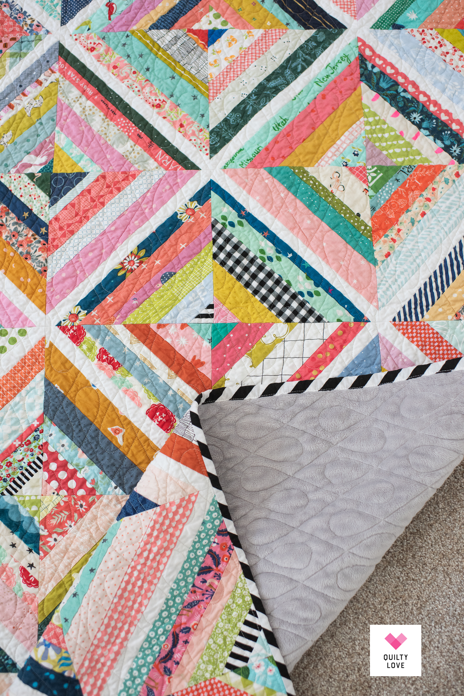 How to Make a String Quilt - Patchwork Posse