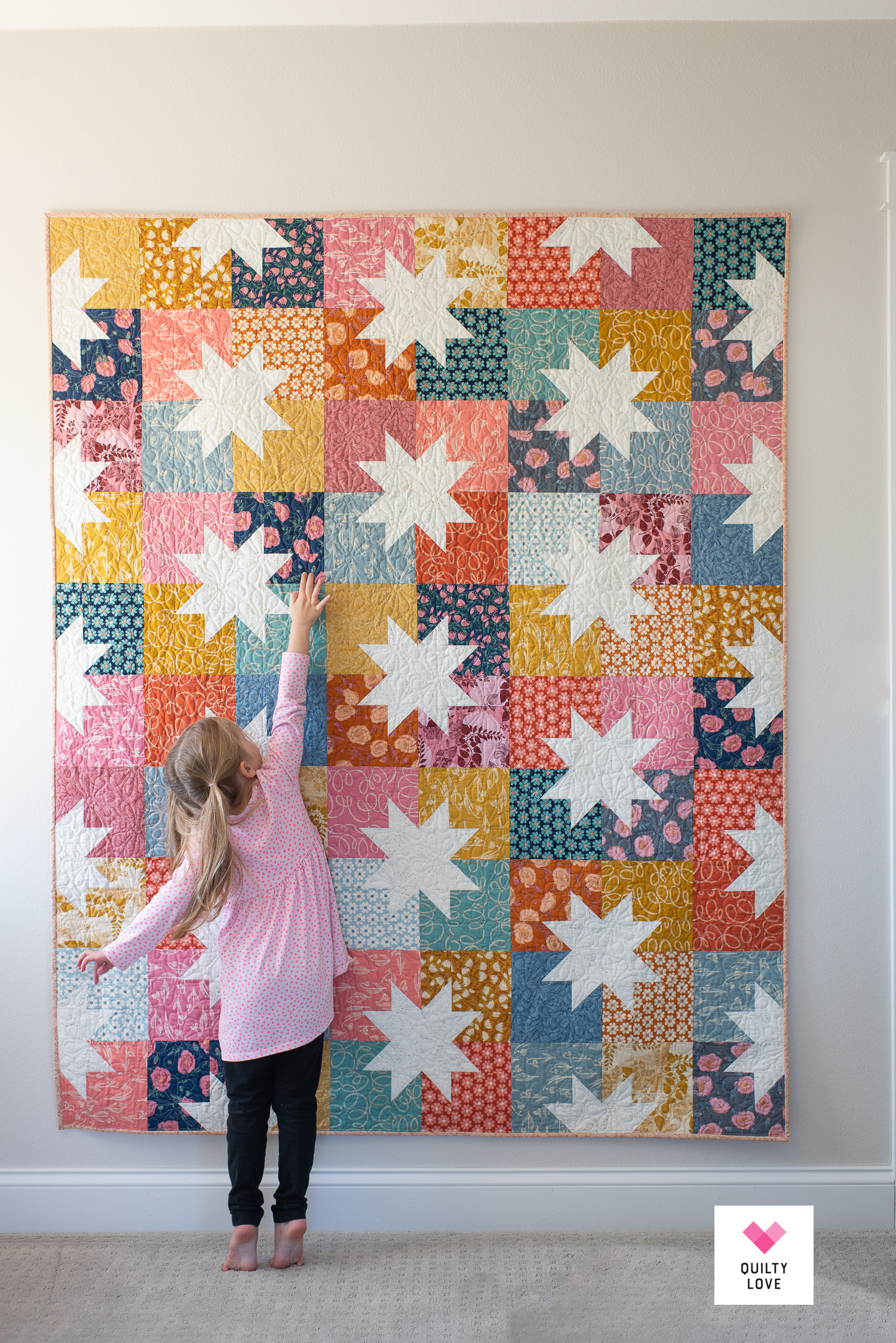 Star Pop PDF Quilt Pattern-Automatic Download